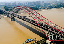 世界跨径最大钢拱桥——朝天门长江大桥
