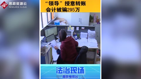 假“领导”授意转账，会计被骗295万