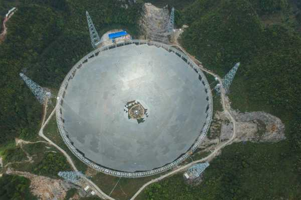 500米口径球面射电望远镜被誉为“中国天眼”