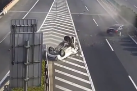 高速公路交通事故—车辆事故现场