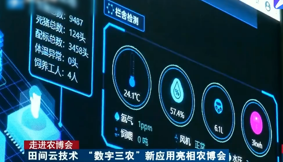 田间云技术“数字三农”新应用亮相农博会