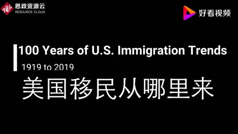 1919-2019年<em>美国移民</em>来源国排名
