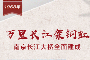 【百个瞬间说百年】1968，万里长江架钢虹