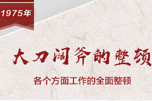 【百个瞬间说百年】1975，大刀阔斧的<em>整顿</em>