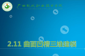 <em>课件</em>：<em>机械制造</em><em>及</em><em>自动化</em><em>专业</em>《<em>机械</em><em>CAD</em>/<em>CAM</em><em>应用</em>—<em>曲面</em><em>凹槽</em><em>三维</em><em>建模</em>》