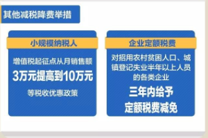 减轻企业税收和社保缴费负担