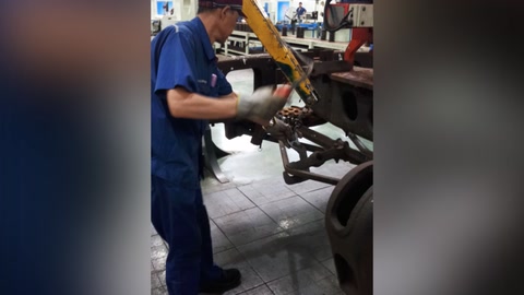 分解制动梁<em>操作过程</em>