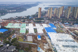 授课图片—火神山医院建设缩影