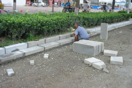 <em>市政工程</em>计量与计价—授课图片（<em>路</em>缘施工）
