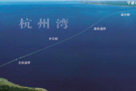 杭州湾跨海大桥主体工程部位示意图（<em>混凝土</em>结构<em>耐久性</em>解决）