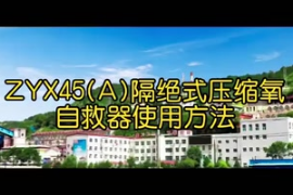 ZYX45(A)隔绝<em>式</em>压缩氧自救器<em>使用方法</em>