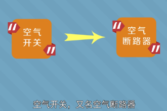 空气<em>开关</em>—断路器<em>的</em>一种