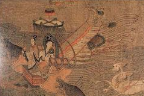 魏晋南北朝绘画(<em>东晋</em><em>顾恺之</em>《洛神赋<em>图</em>》）