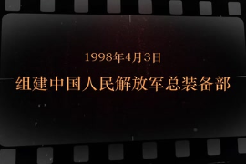 1998年4月3日 组建中国人民解放军总装备部