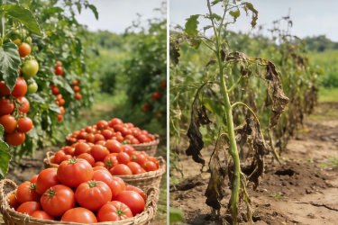 优质杂交番茄丰产增收vs假劣种子导致绝收