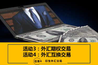 <em>课件</em>：<em>国际金融</em>、<em>金融</em><em>服务</em><em>与</em><em>管理</em>、<em>国际经济</em><em>与</em><em>贸易</em><em>专业</em>《<em>国际金融</em>—-6.3&4<em>外汇</em>期权交易及<em>外汇</em>互换交易》