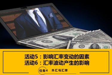 <em>课件</em>：<em>国际金融</em>、<em>金融</em><em>服务</em><em>与</em><em>管理</em>、<em>国际经济</em><em>与</em><em>贸易</em><em>专业</em>《<em>国际金融</em>—4.3&4影响<em>汇率</em>变动的因素及产生的影响》