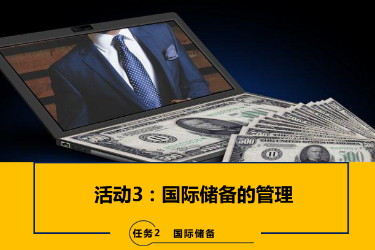 <em>课件</em>：国际<em>金融</em>、<em>金融</em>服务与管理、国际经济与贸易<em>专业</em>《国际<em>金融</em>—2.3国际储备的管理》
