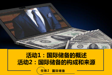 <em>课件</em>：<em>国际金融</em>、<em>金融</em><em>服务</em><em>与</em><em>管理</em>、<em>国际经济</em><em>与</em><em>贸易</em><em>专业</em>《<em>国际金融</em>—2.1&2<em>国际</em>储备的<em>概述</em>、构成和来源》