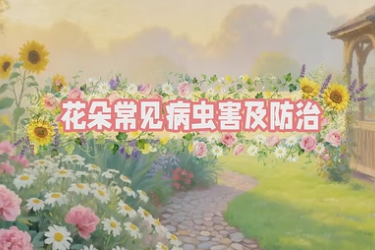 花朵常见病虫害及防治